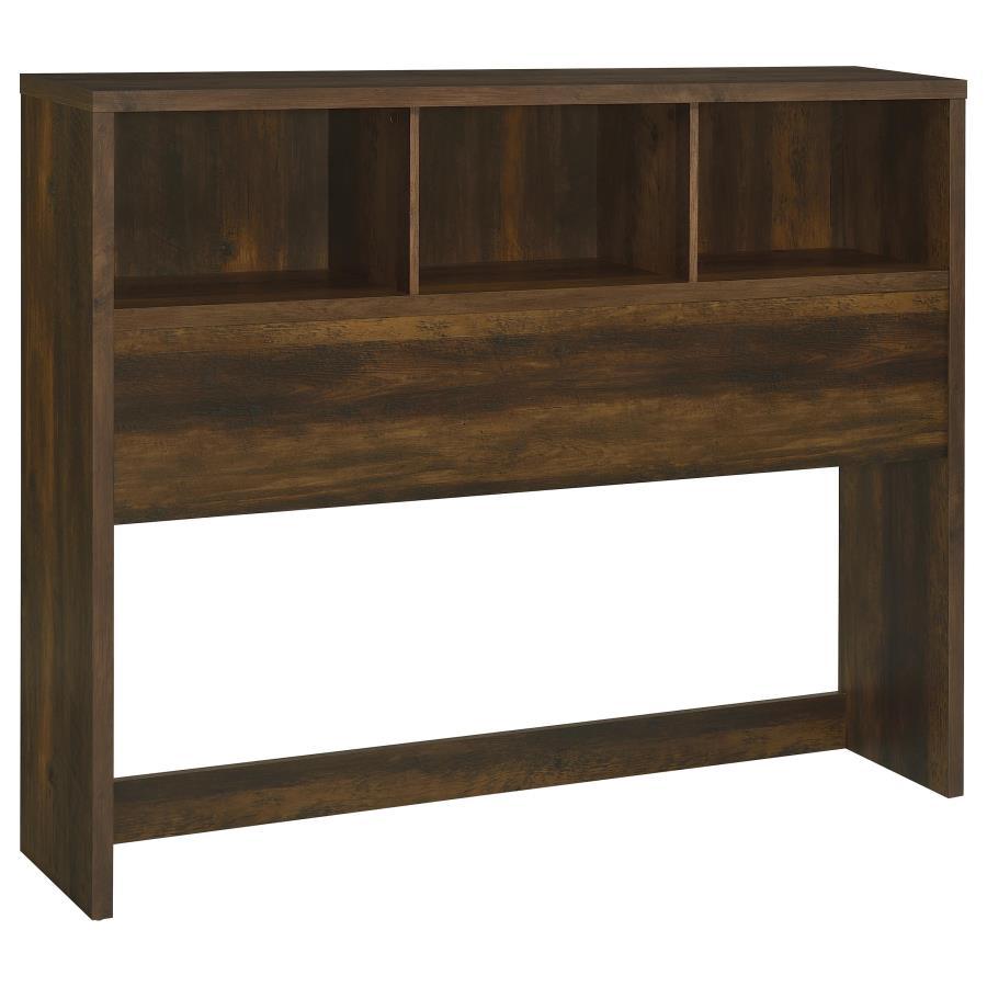 Westpark - Queen Bookcase Headboard - Dark Pine Bookcase HeadBoard modern furniture Contempo Furniture