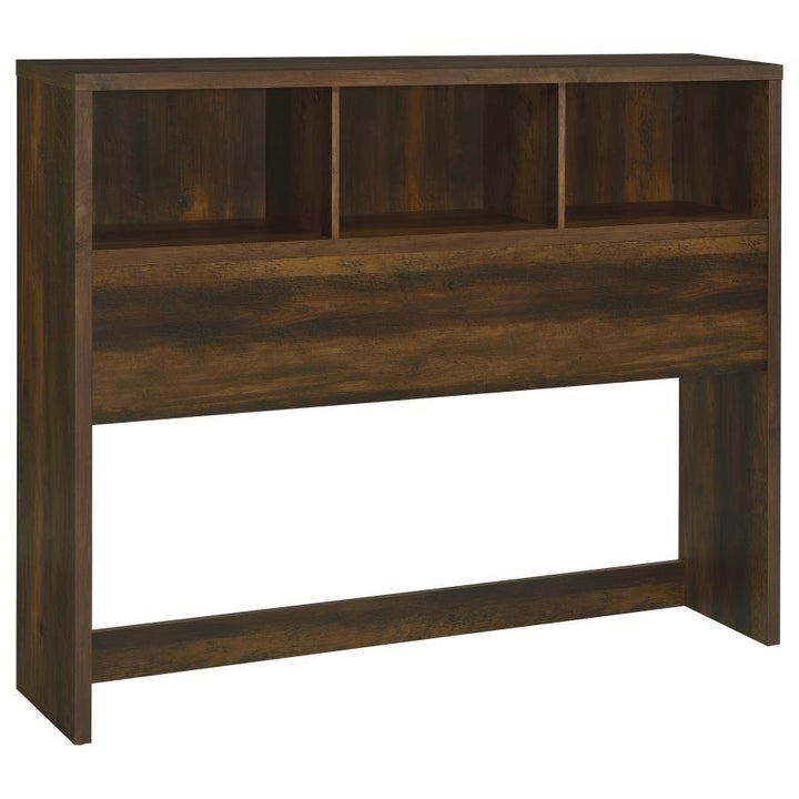 Westpark - Queen Bookcase Headboard - Dark Pine Bookcase HeadBoard modern furniture Contempo Furniture