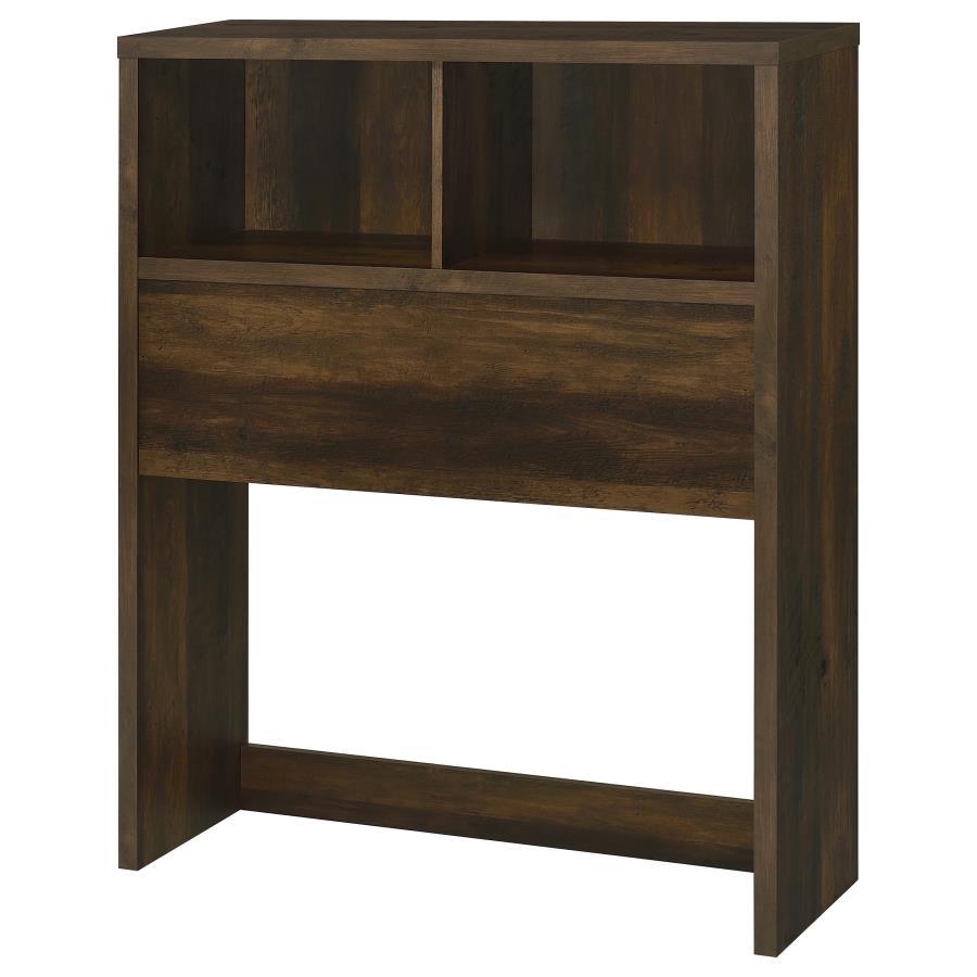 Westpark - Twin Bookcase Headboard - Dark Pine Bookcase HeadBoard modern furniture Contempo Furniture