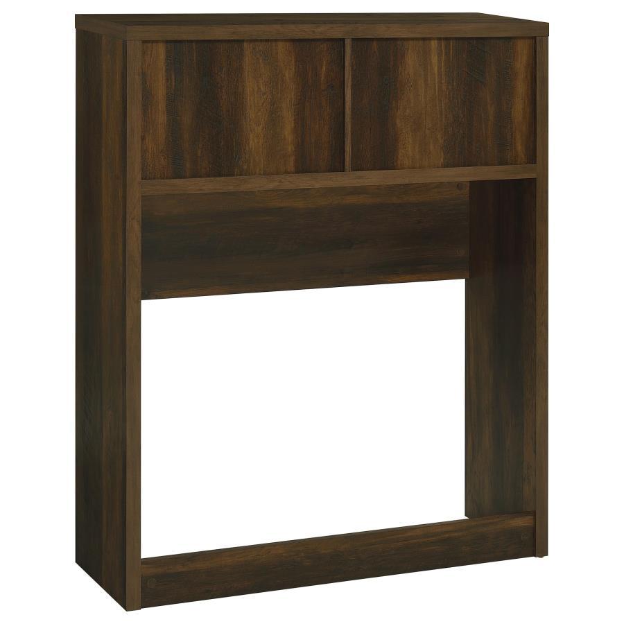 Westpark - Twin Bookcase Headboard - Dark Pine Bookcase HeadBoard modern furniture Contempo Furniture