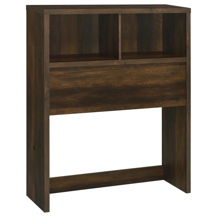 Westpark - Twin Bookcase Headboard - Dark Pine Bookcase HeadBoard modern furniture Contempo Furniture