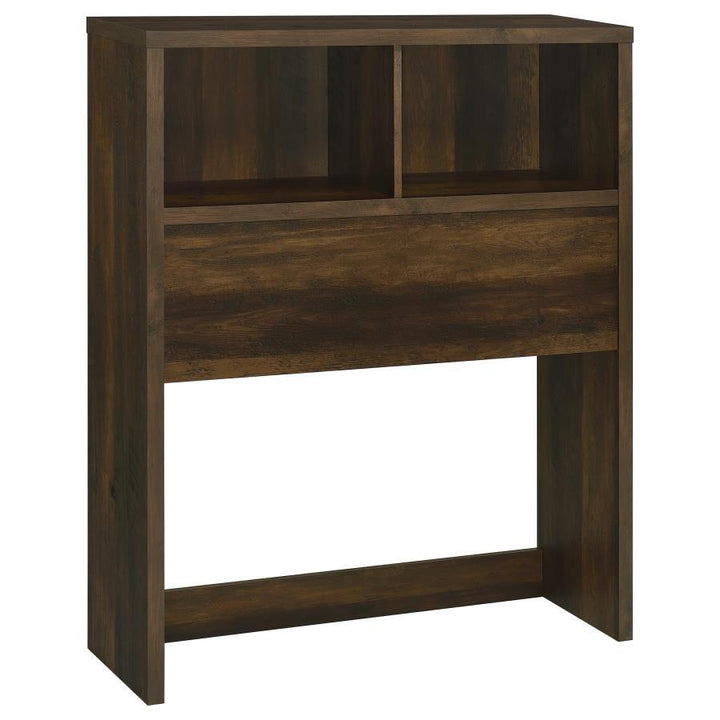 Westpark - Twin Bookcase Headboard - Dark Pine Bookcase HeadBoard modern furniture Contempo Furniture