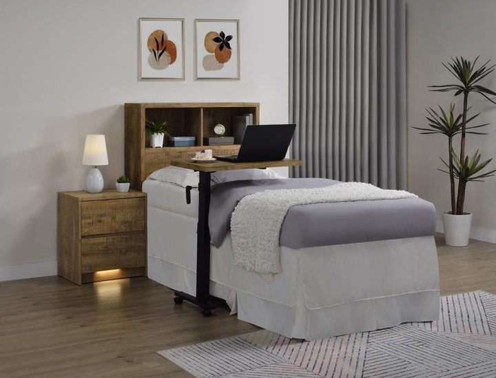 Westpark - Twin Bookcase Headboard - Mango Bookcase HeadBoard modern furniture Contempo Furniture