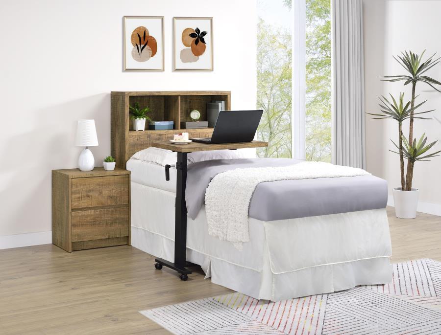 Westpark - Twin Bookcase Headboard - Mango Bookcase HeadBoard modern furniture Contempo Furniture