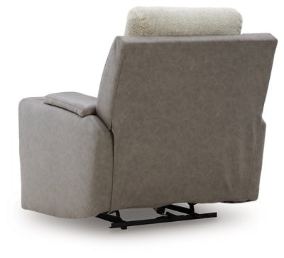 WhipLash Power Recliner - Dark Gray Reclining Chair modern furniture Contempo Furniture