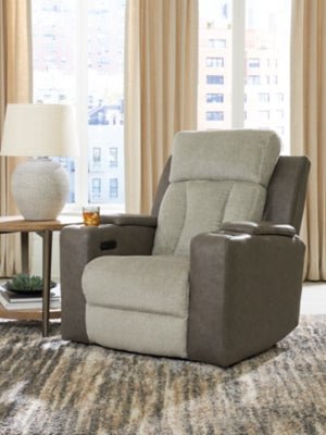 WhipLash Power Recliner - Dark Gray Reclining Chair modern furniture Contempo Furniture