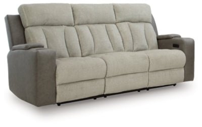 WhipLash Power Reclining Sofa - Dark Gray | Ashley Furniture