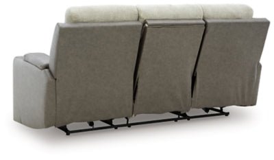 WhipLash Power Reclining Sofa - Dark Gray Reclining Sofa modern furniture Contempo Furniture