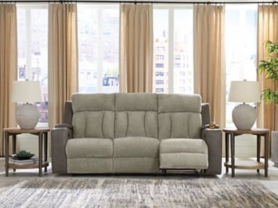 WhipLash Power Reclining Sofa - Dark Gray Reclining Sofa modern furniture Contempo Furniture