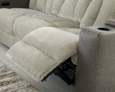 WhipLash Power Reclining Sofa - Dark Gray Reclining Sofa modern furniture Contempo Furniture