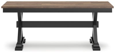 Wildenauer 50" Dining Bench - Dark Brown Dining Bench modern furniture Contempo Furniture