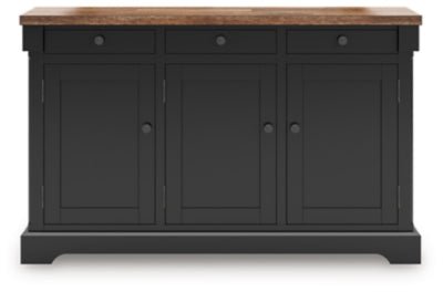 Wildenauer Dining Buffet - Black Server modern furniture Contempo Furniture