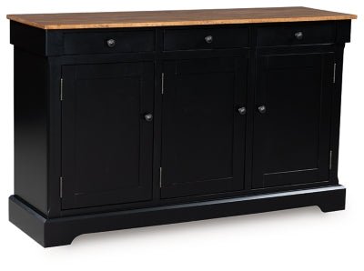 Wildenauer Dining Buffet - Black Server modern furniture Contempo Furniture