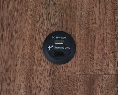 Wildenauer End Table - Black End Table modern furniture Contempo Furniture