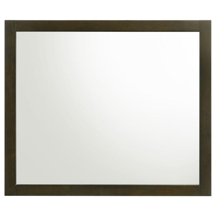 Wilkes - Dresser Mirror - Dark Cocoa Mirror modern furniture Contempo Furniture