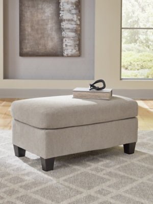 Willarae Ottoman - Beige Accent Ottoman modern furniture Contempo Furniture