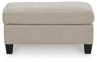Willarae Ottoman - Beige Accent Ottoman modern furniture Contempo Furniture