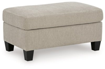 Willarae Ottoman - Beige Accent Ottoman modern furniture Contempo Furniture