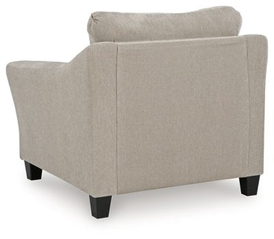 Willarae Oversized Chair - Beige Arm Chair modern furniture Contempo Furniture