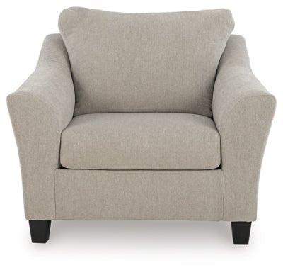 Willarae Oversized Chair - Beige Arm Chair modern furniture Contempo Furniture