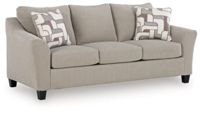 Willarae Queen Sofa Sleeper - Beige Sleeper Sofa modern furniture Contempo Furniture