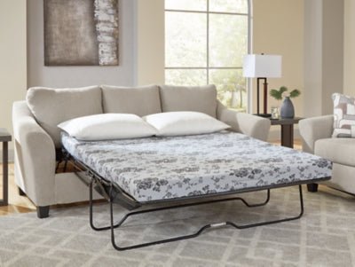 Willarae Queen Sofa Sleeper - Beige Sleeper Sofa modern furniture Contempo Furniture