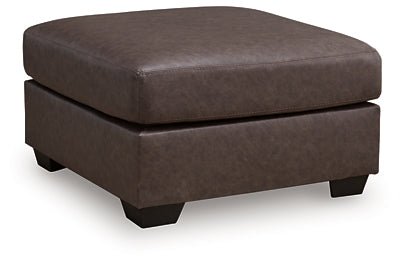 WillowBend Oversized Accent Ottoman - Dark Brown | Ashley Furniture