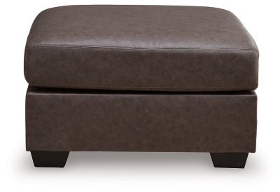 WillowBend Oversized Accent Ottoman - Dark Brown Accent Ottoman modern furniture Contempo Furniture