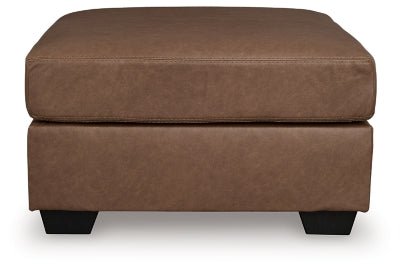 WillowBend Oversized Accent Ottoman - Light Brown Accent Ottoman modern furniture Contempo Furniture