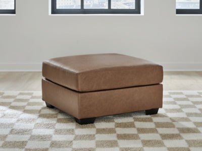 WillowBend Oversized Accent Ottoman - Light Brown Accent Ottoman modern furniture Contempo Furniture
