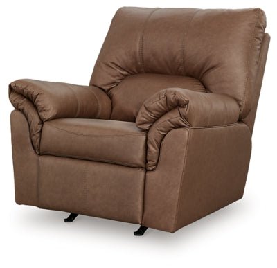 WillowBend Recliner - Light Brown Rocker Chair modern furniture Contempo Furniture