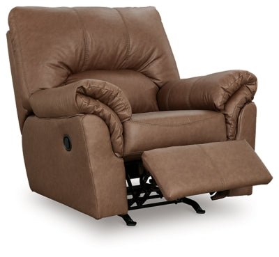 WillowBend Recliner - Light Brown Rocker Chair modern furniture Contempo Furniture