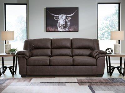 WillowBend Sofa - Dark Brown Stationary Sofa modern furniture Contempo Furniture