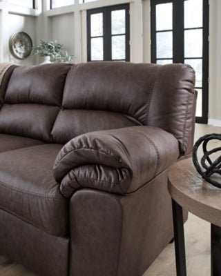 WillowBend Sofa - Dark Brown Stationary Sofa modern furniture Contempo Furniture