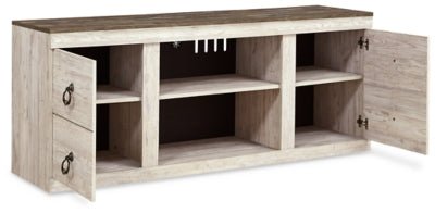 Willowton 60" TV Stand - Light Brown TV Stand modern furniture Contempo Furniture