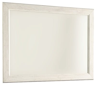Willowton Bedroom Mirror - Beige Mirror modern furniture Contempo Furniture