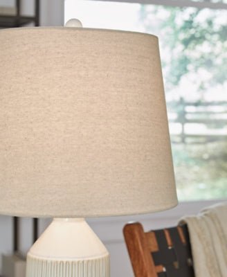 Willport Table Lamp (Set of 2) - Beige Table Lamp modern furniture Contempo Furniture