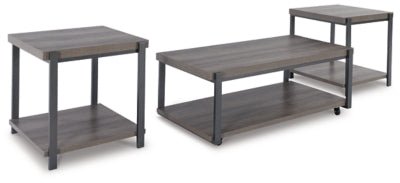 Wilmaden Table (Set of 3) - Dark Gray | Ashley Furniture