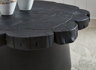 Wimbell Coffee Table - Black Coffee Table modern furniture Contempo Furniture