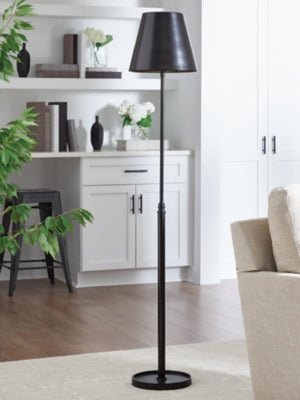 Wimner Floor Lamp - Black Floor Lamp modern furniture Contempo Furniture