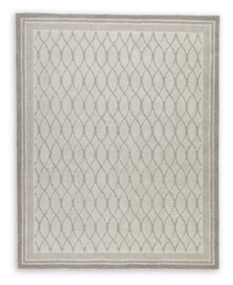 Wimney Large Rug - Gray Area Rug modern furniture Contempo Furniture