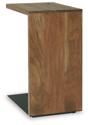 Wimshaw Accent Table - Dark Brown Accent Table modern furniture Contempo Furniture