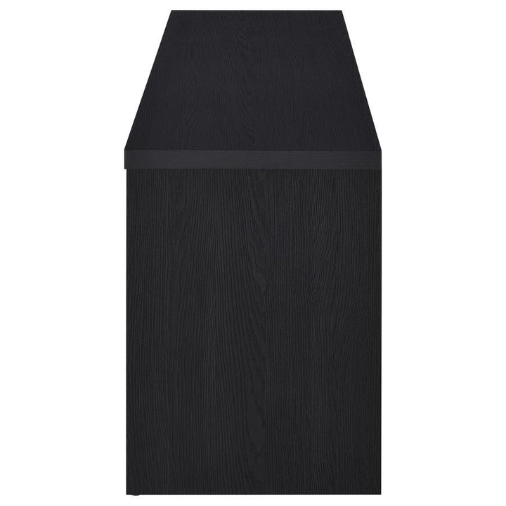 Winfield - 2 - Door TV Stand Media Console - Black TV Stand modern furniture Contempo Furniture