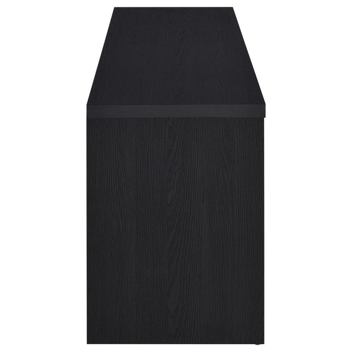 Winfield - 2 - Door TV Stand Media Console - Black TV Stand modern furniture Contempo Furniture