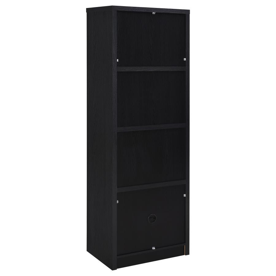 Winfield - 3 Piece Entertainment Center TV Stand - Black Entertainment Centers modern furniture Contempo Furniture