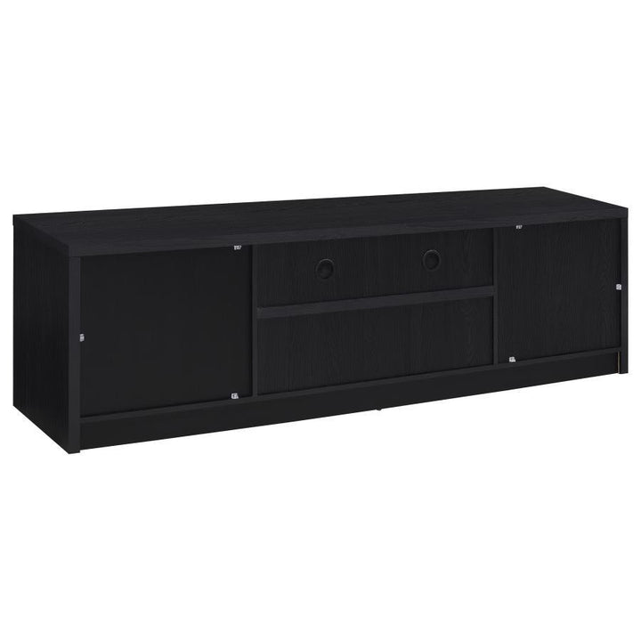 Winfield - 3 Piece Entertainment Center TV Stand - Black Entertainment Centers modern furniture Contempo Furniture