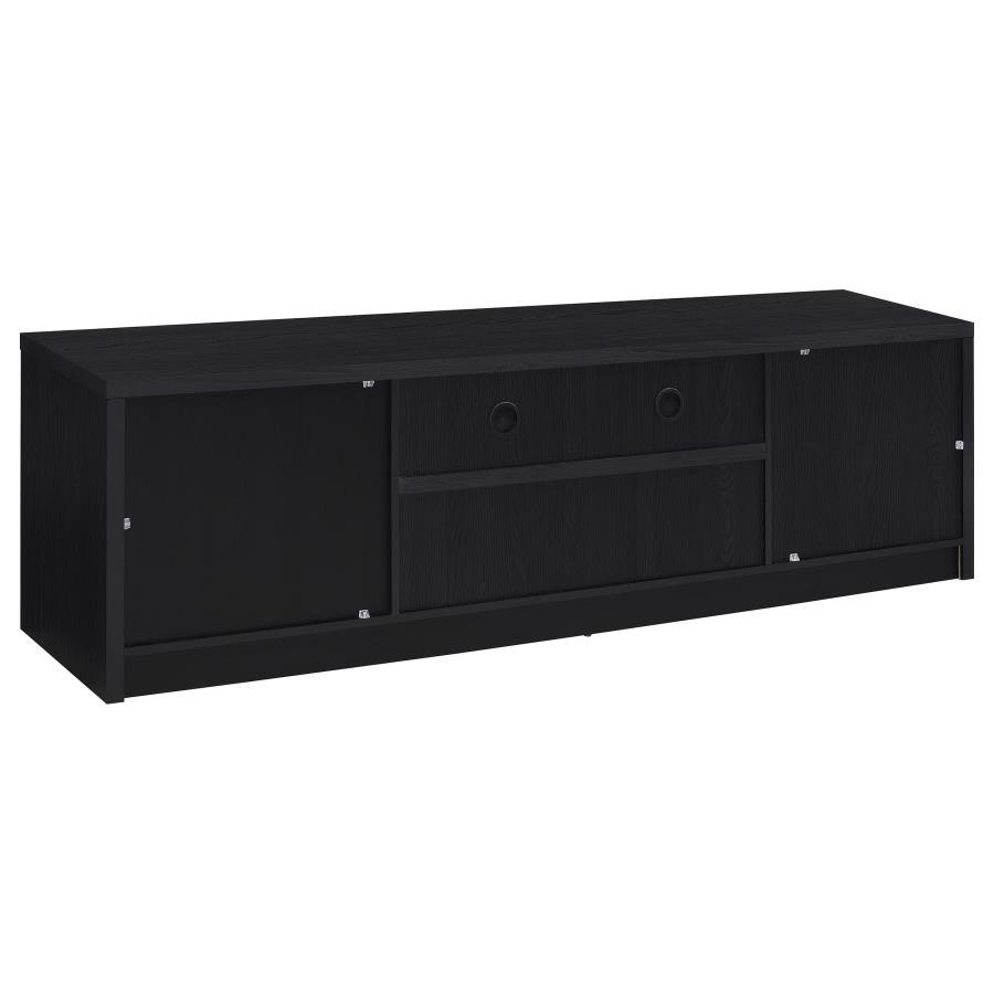 Winfield - 3 Piece Entertainment Center TV Stand - Black Entertainment Centers modern furniture Contempo Furniture