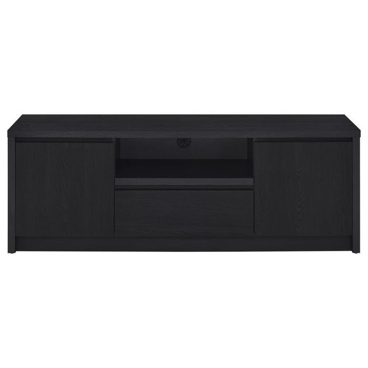 Winfield - 3 Piece Entertainment Center With TV Stand - Black Entertainment Centers modern furniture Contempo Furniture