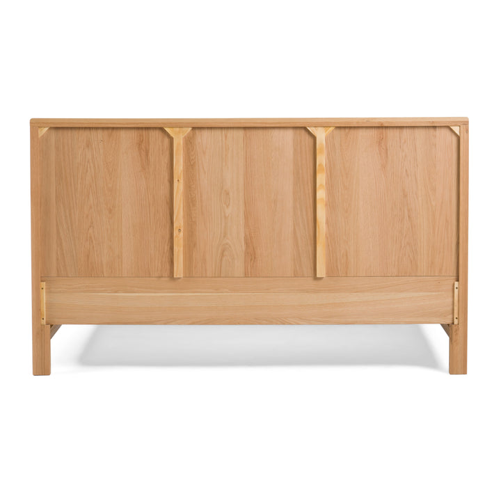 Winters - Modern Natural Oak Bed - View 8