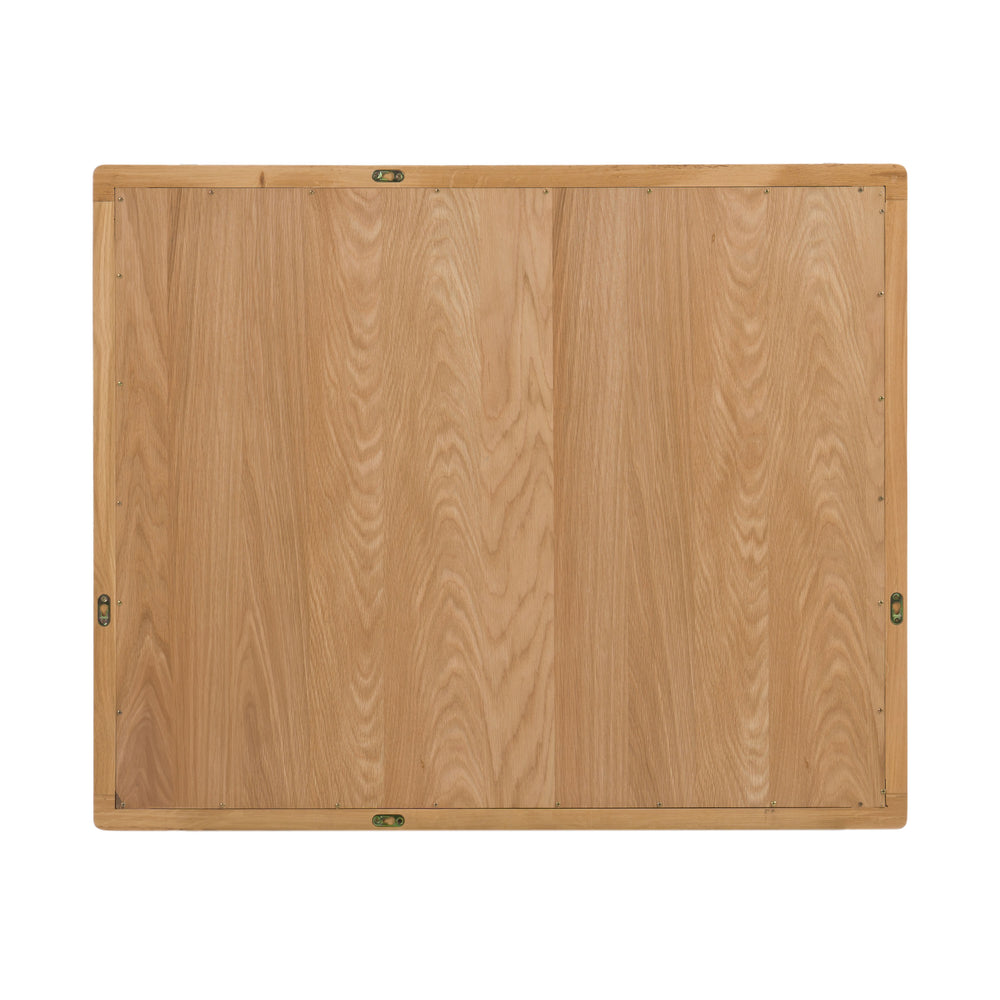Winters - Modern Natural Oak Mirror - View 3